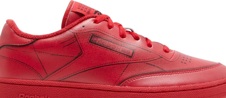 Reebok x Maison Margiela Club C Vector Red