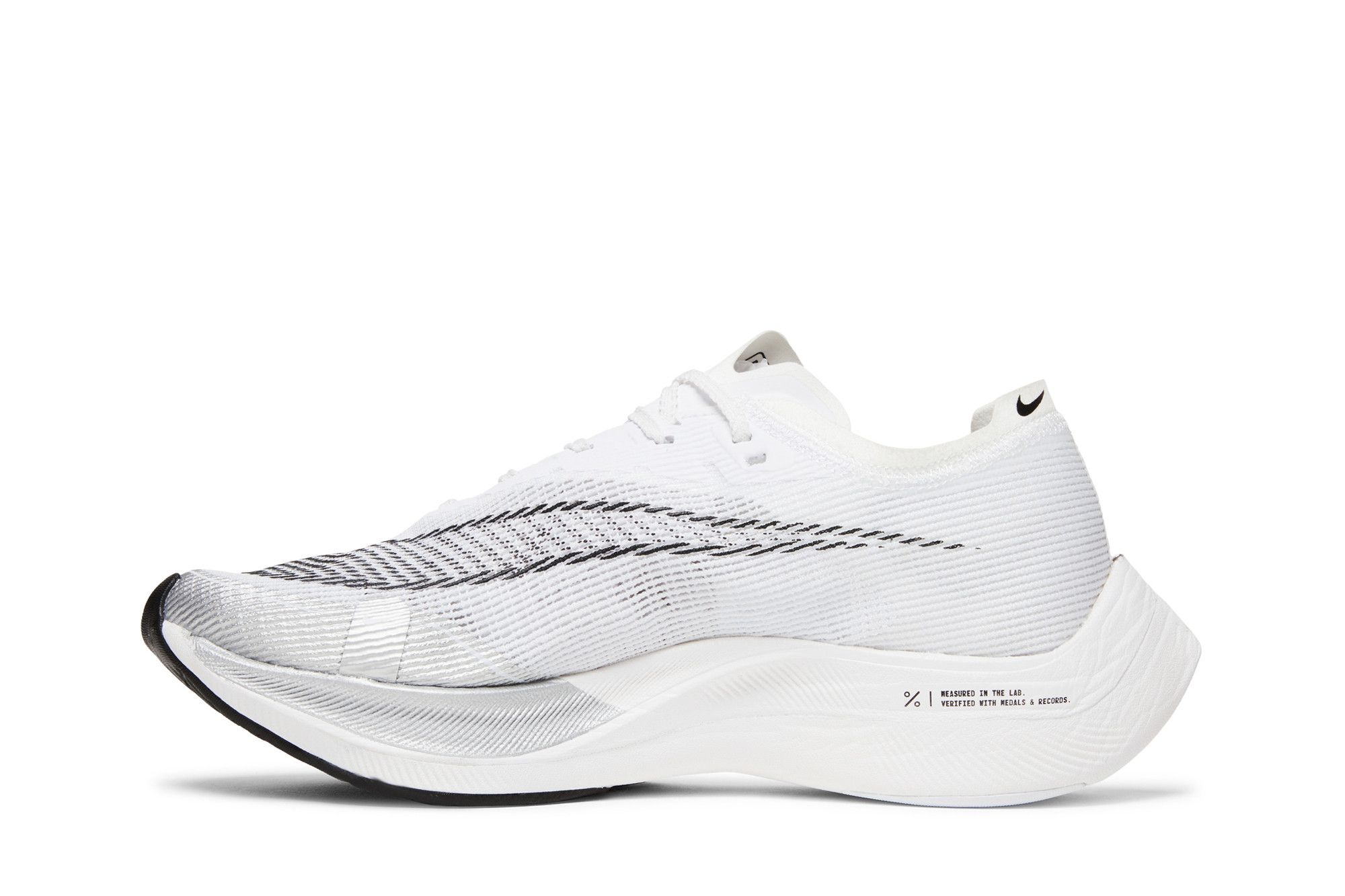 Size 5.0 Wmns ZoomX Vaporfly NEXT% 2 'White Metallic Silver'