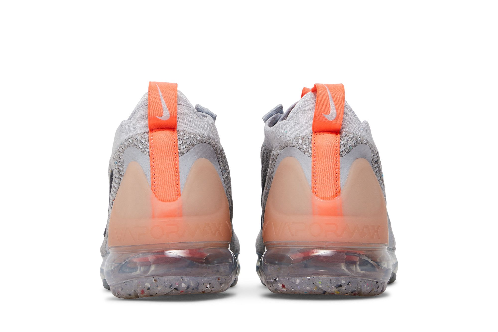 grey and peach vapormax
