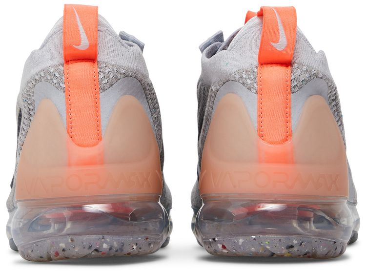 Nike Air VaporMax 2021 Flyknit Grey Fog Bright Mango