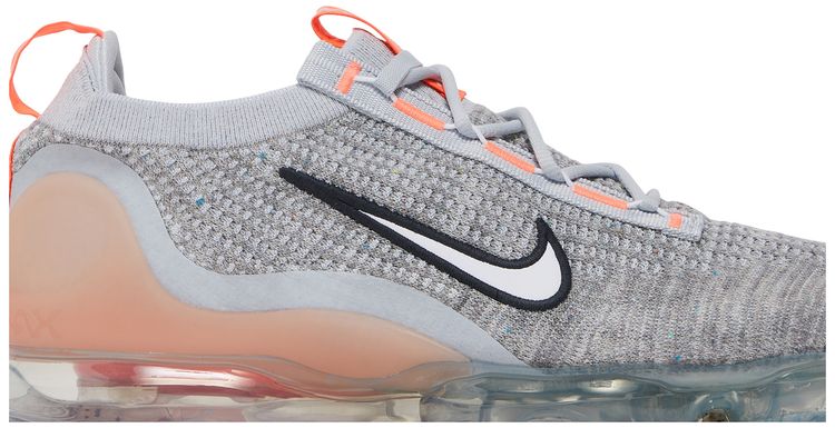 Nike Air VaporMax 2021 Flyknit Grey Fog Bright Mango