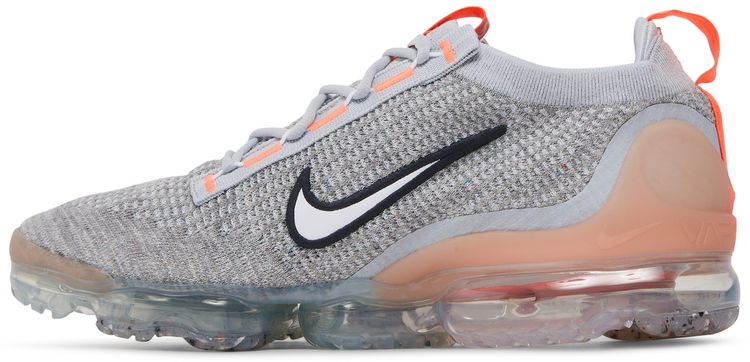 Nike Air VaporMax 2021 Flyknit Grey Fog Bright Mango