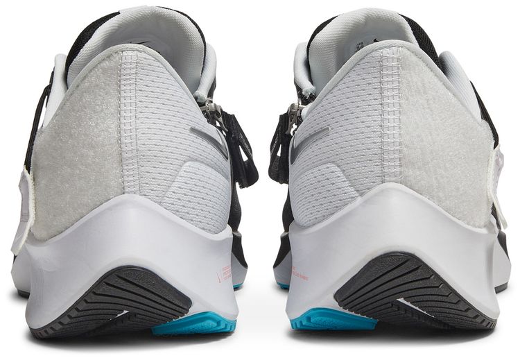 Nike Air Zoom Pegasus 38 FlyEase Extra Wide Black Metallic Silver