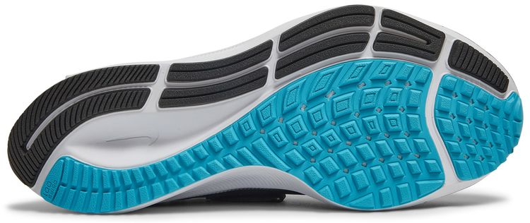 Nike Air Zoom Pegasus 38 FlyEase Extra Wide Black Metallic Silver