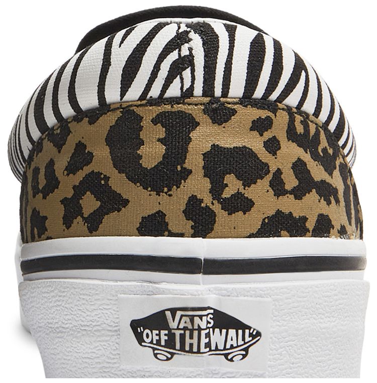 Vans Classic Slip On Kids Animal Mix