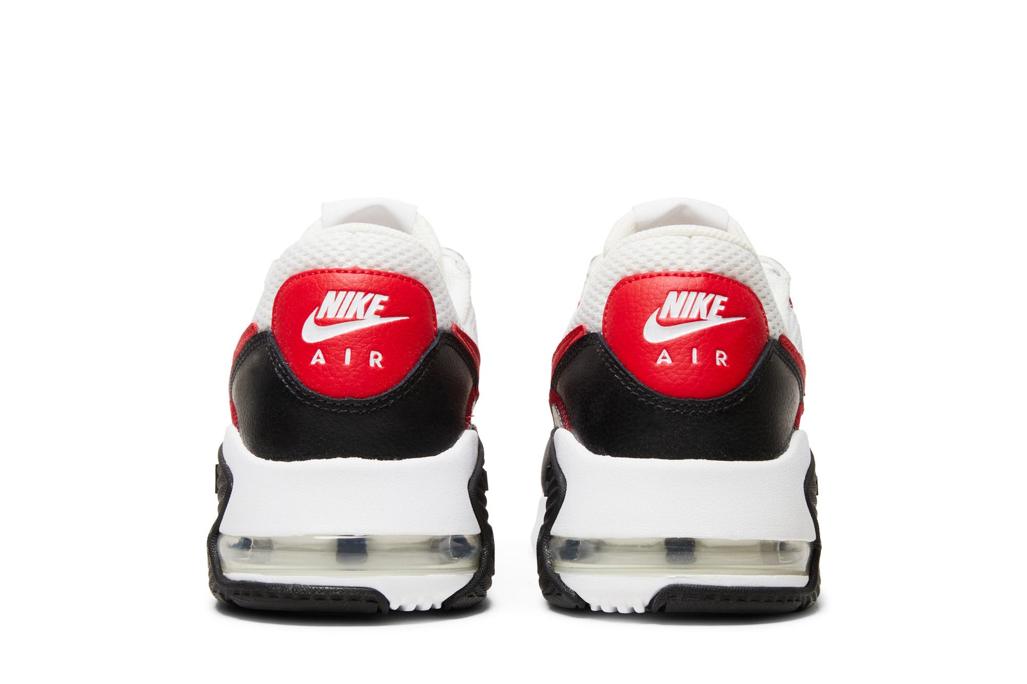 nike air max excee white university red black