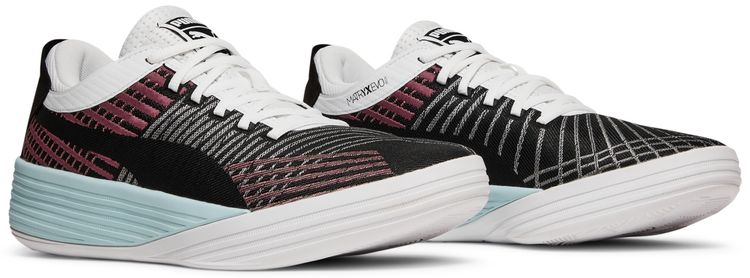 Puma Clyde All Pro Black Pink Lady