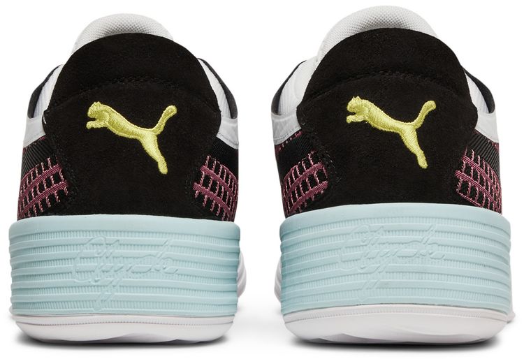 Puma Clyde All Pro Black Pink Lady