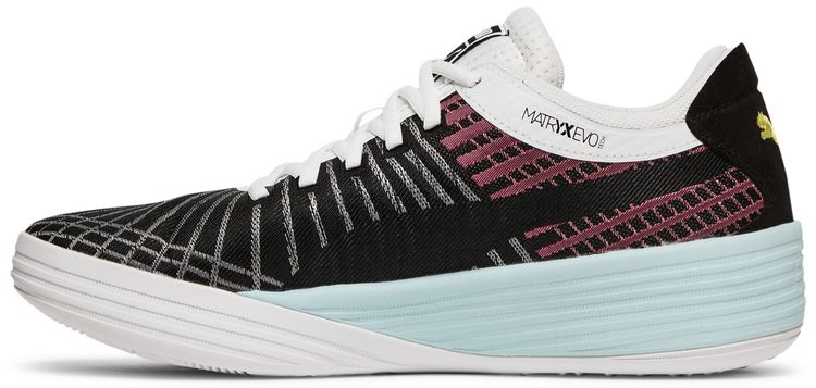 Puma Clyde All Pro Black Pink Lady