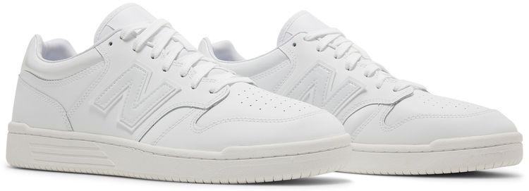 New Balance 480 White Patent