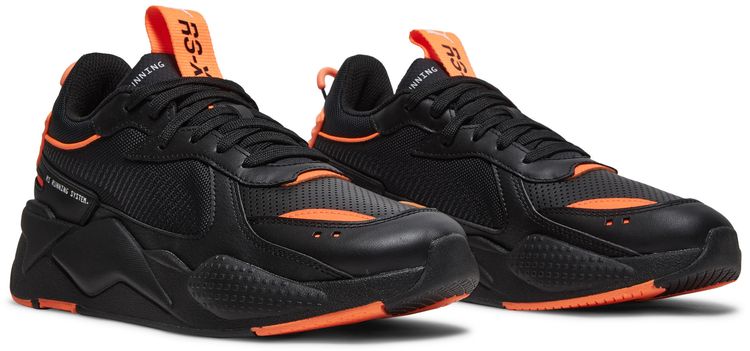 Puma RS X Winterized Black Ultra Orange