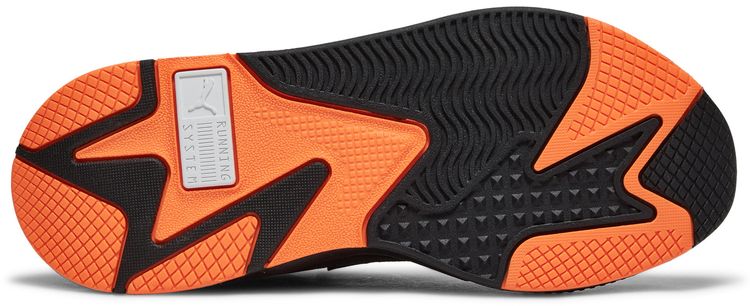 Puma RS X Winterized Black Ultra Orange