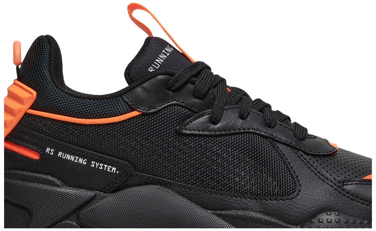 Puma RS X Winterized Black Ultra Orange