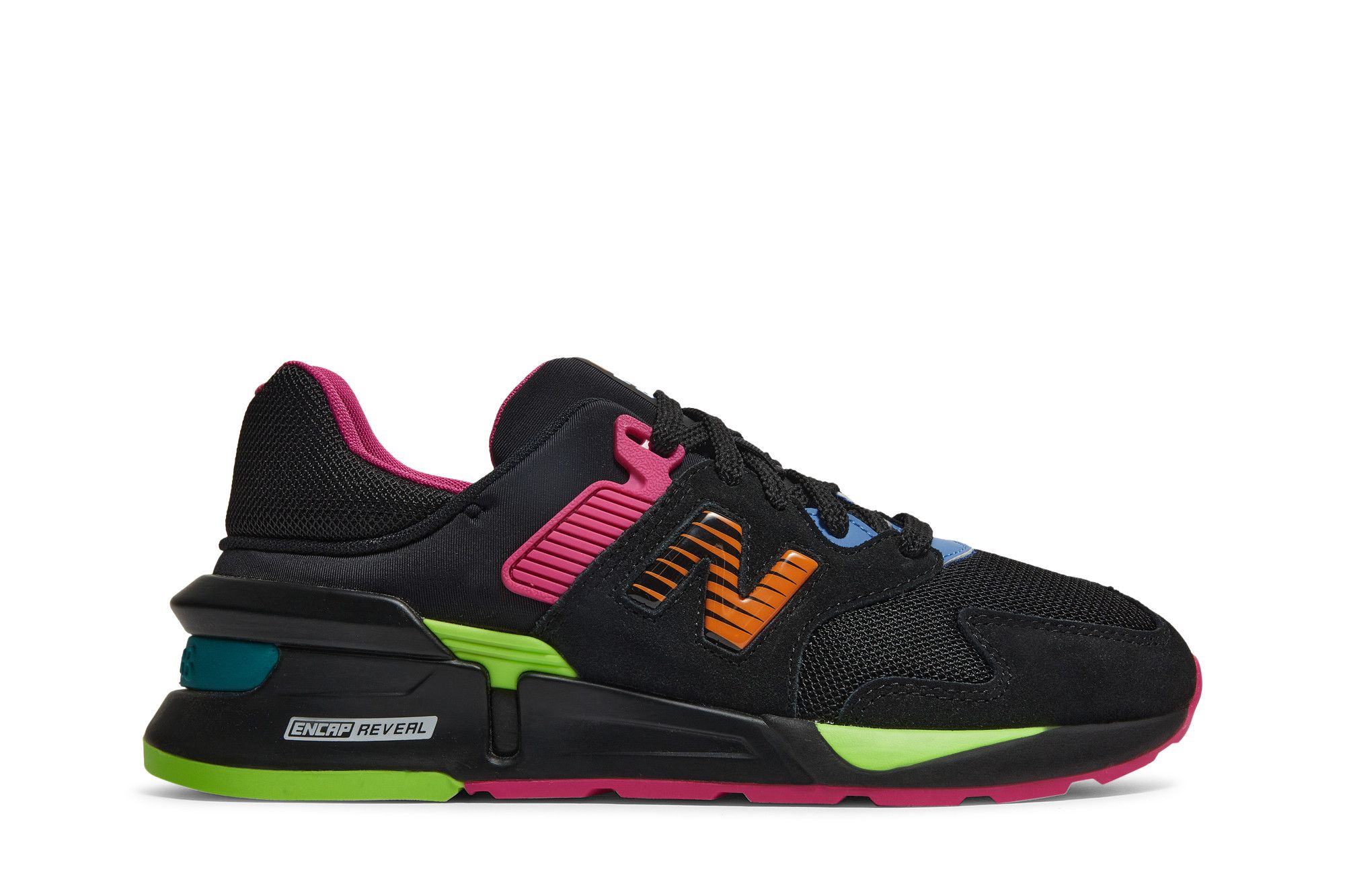 New balance 997 top sport black red