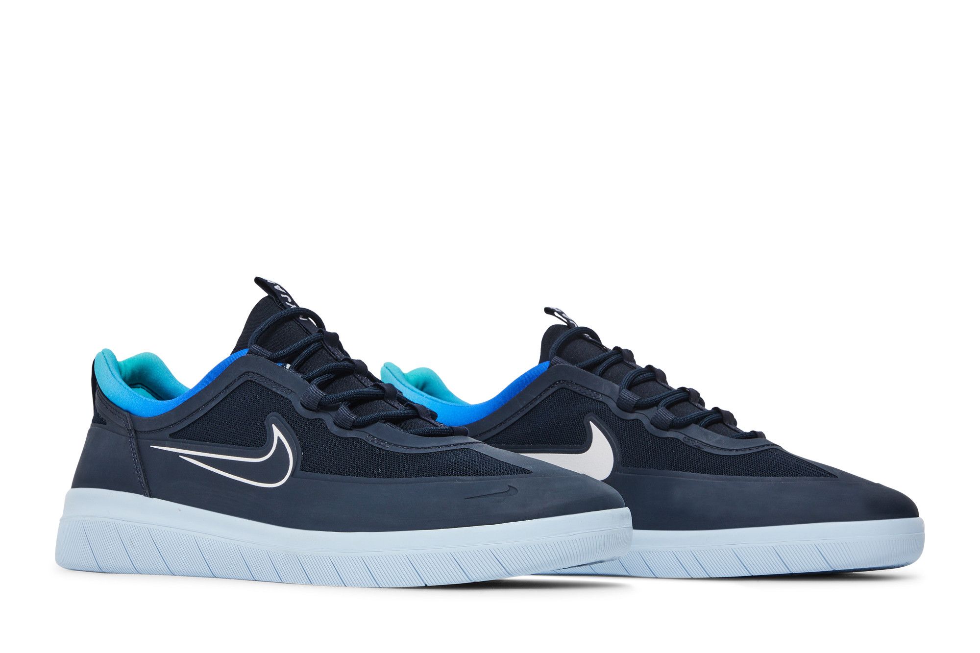 Size 6.5 Nyjah Free 2 SB 'Blue Flame Pack'