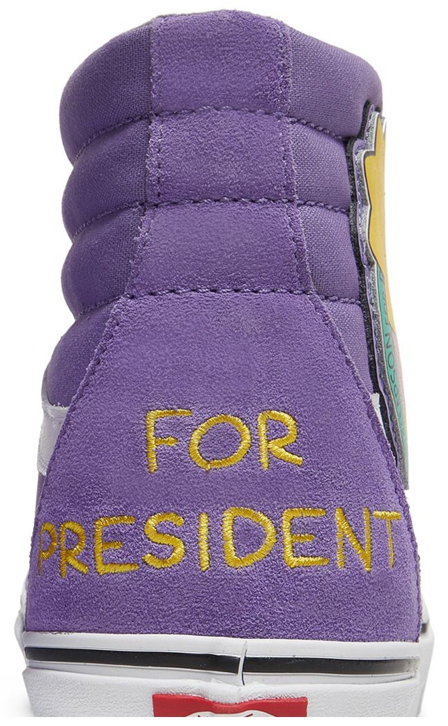 The Simpsons x Vans Sk8 Hi Lisa 4 Prez
