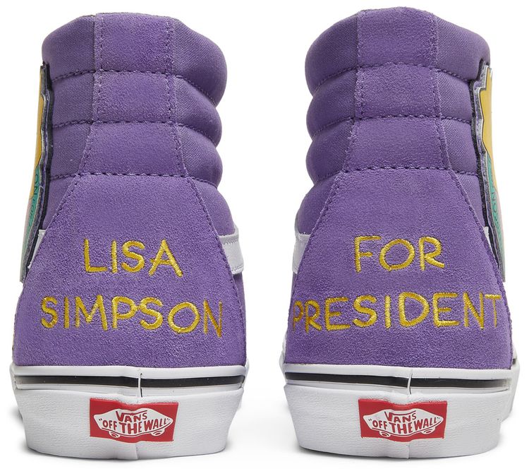 The Simpsons x Vans Sk8 Hi Lisa 4 Prez