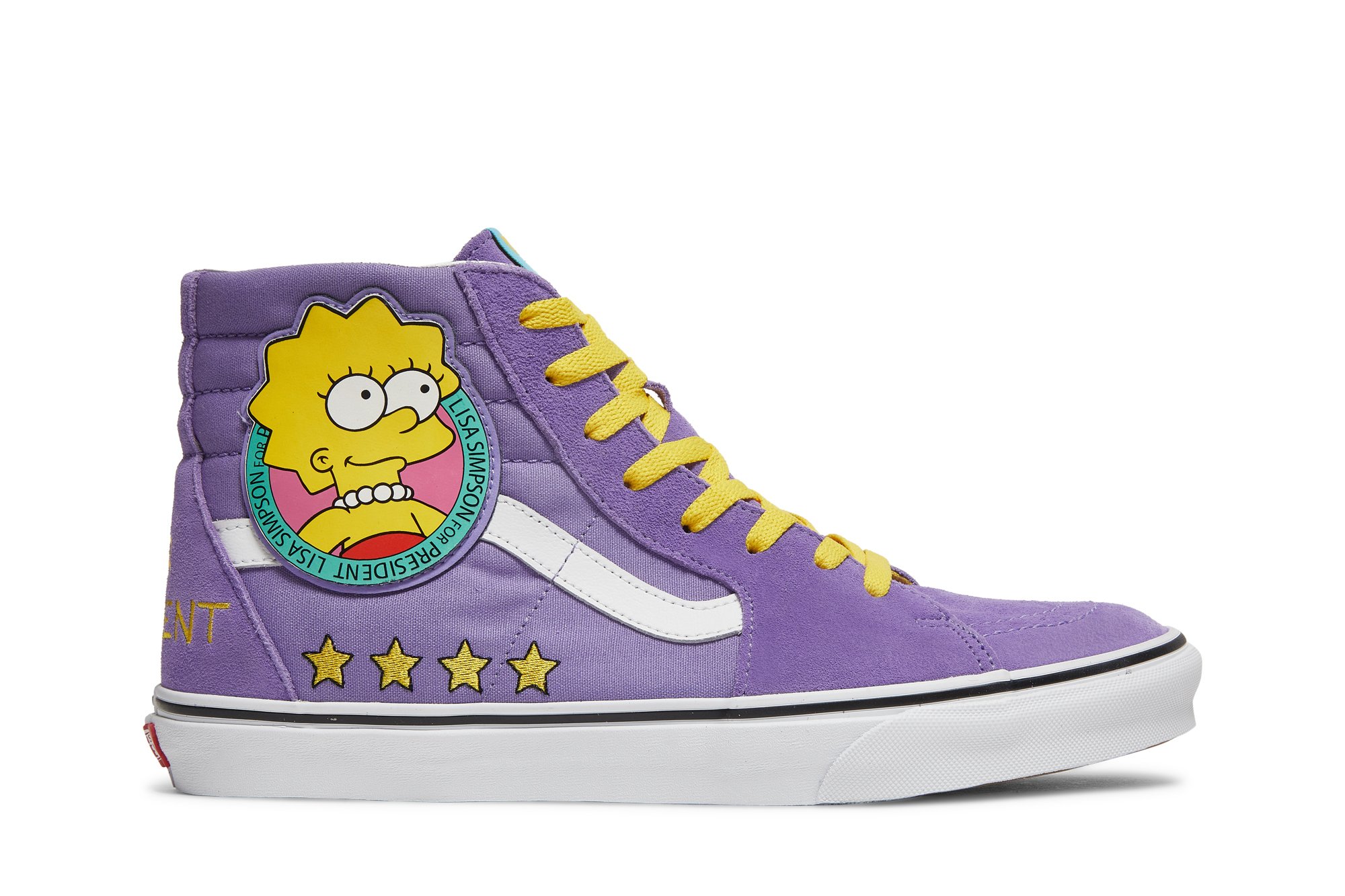 The Simpsons x Sk8-Hi 'Lisa 4 Prez'
