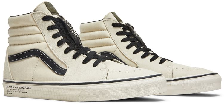 Vans Sk8 Hi 66 Supply   Antique White