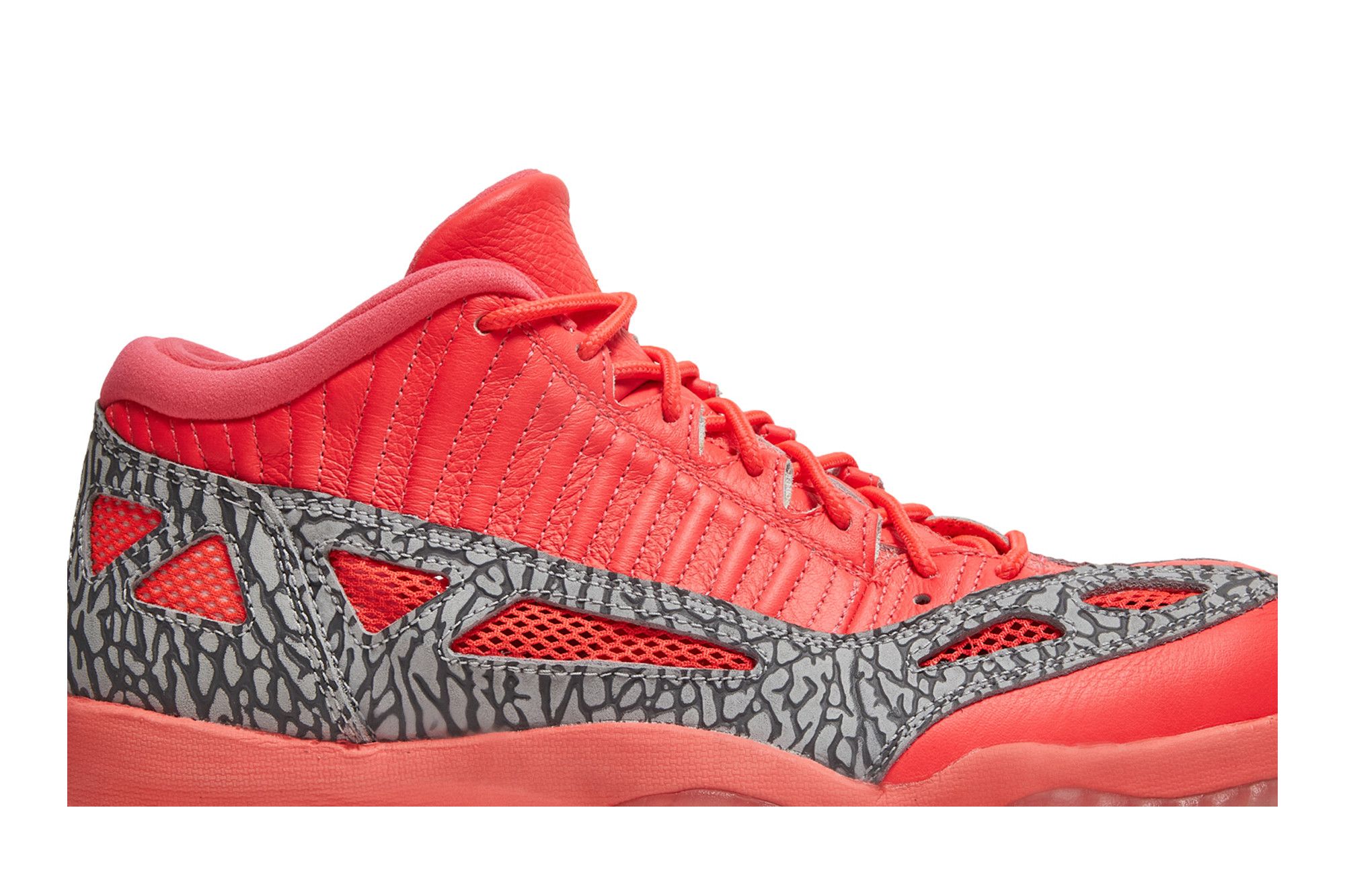Size 10.0 Air Jordan 11 Retro Low IE Flash Crimson