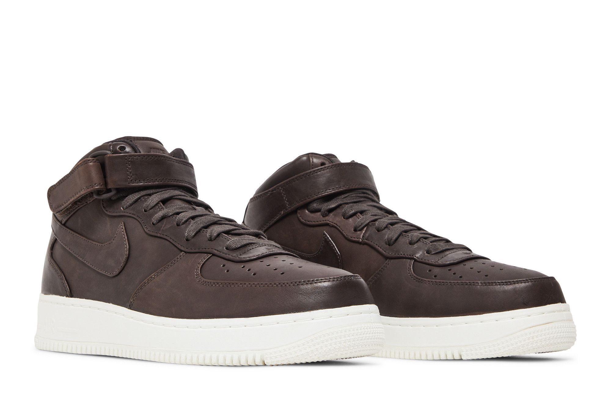 Achetez des NikeLab Air Force 1 Mid Velvet Brown 905619 200 GOAT FR