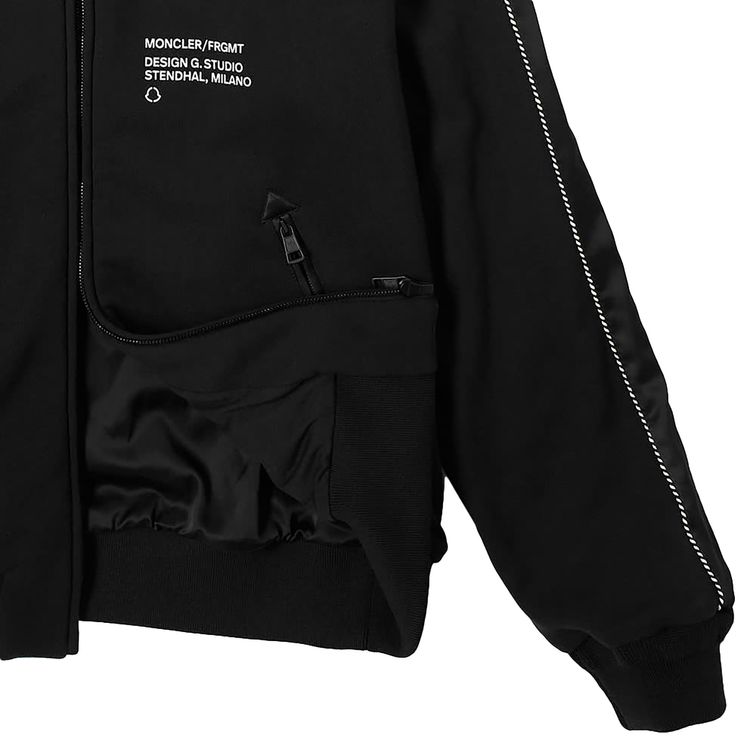 Moncler Genius Hooded Sweater Black