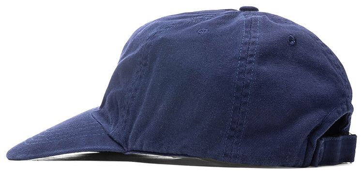 Off White Logo Baseball Cap Deep BlueWhite