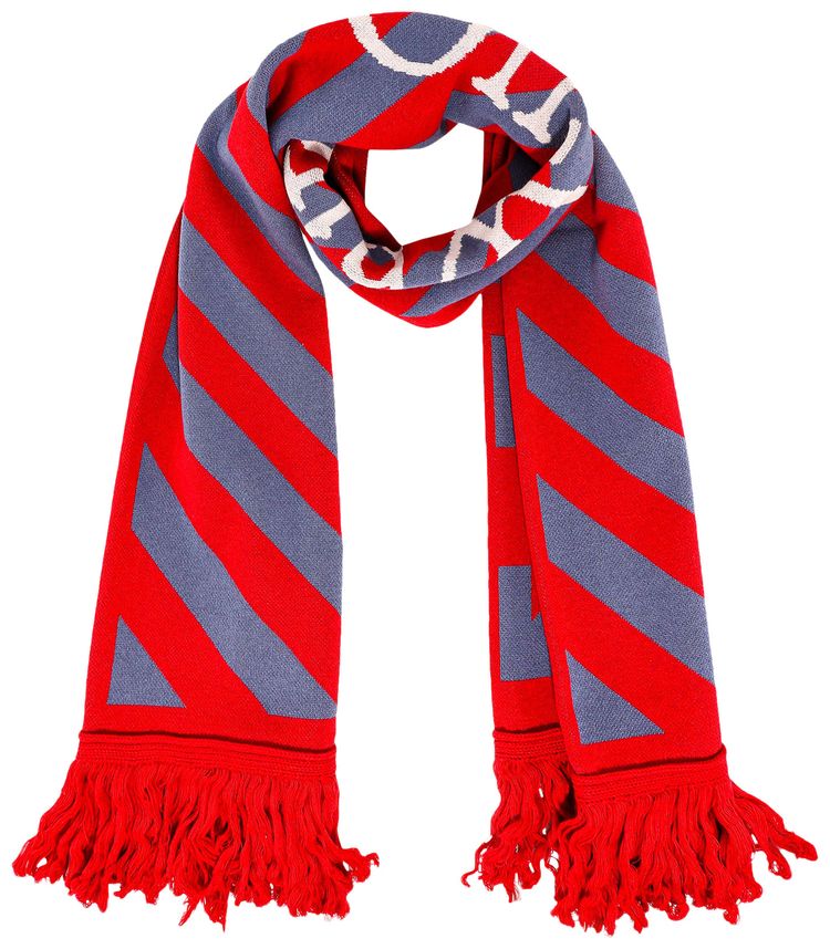 Off White Arrows Scarf RedWhite