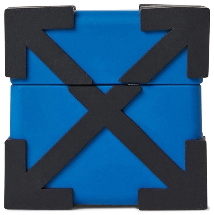 Off White Arrow Airpods Case BlueBlack