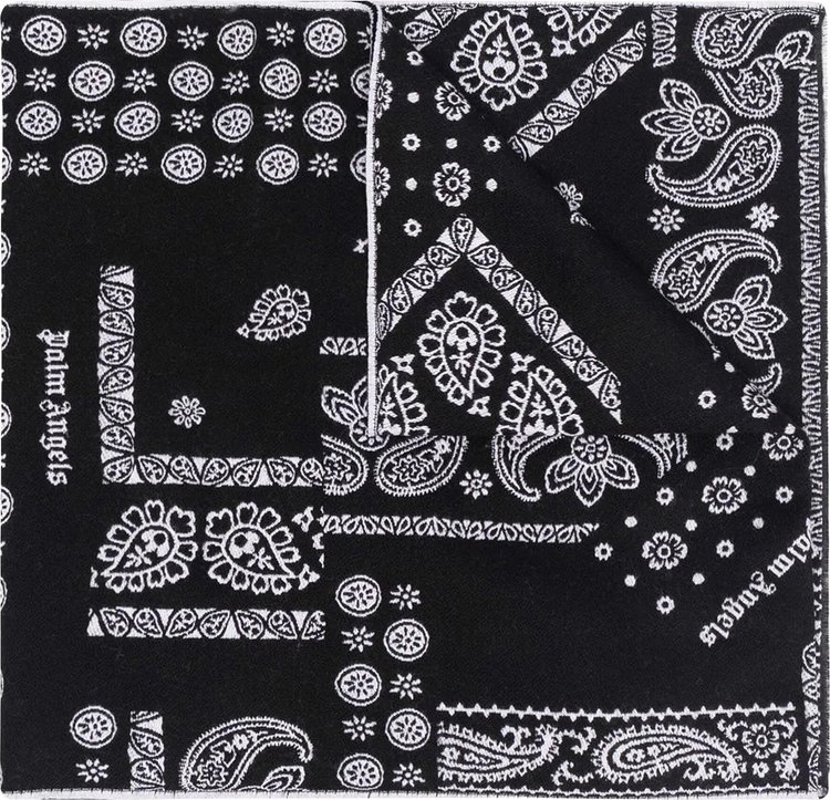 Palm Angels Bandana Scarf 'Black'