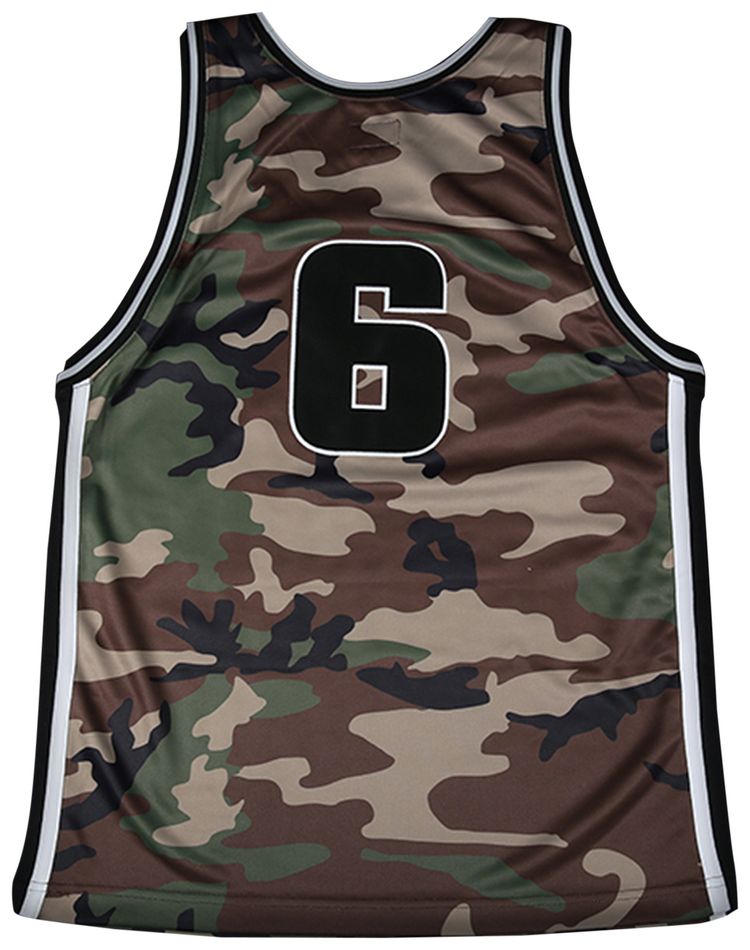Supreme Apocalypse Basketball Jersey Woodland Camo