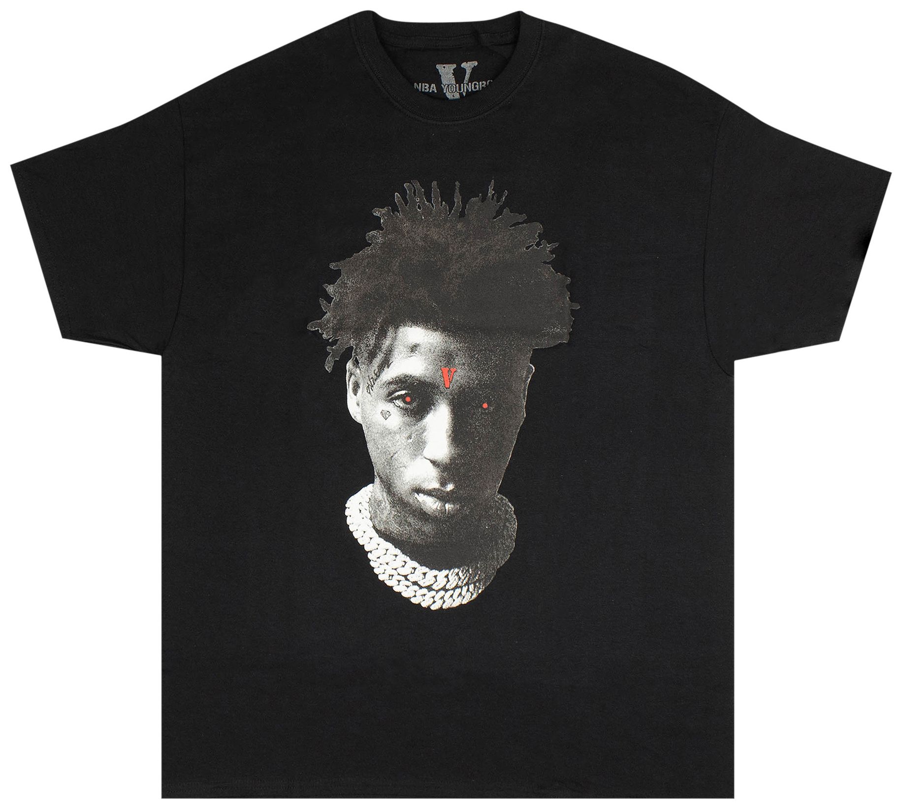 Vlone x NBA YoungBoy Reaper TShirt 'Black' GOAT AU