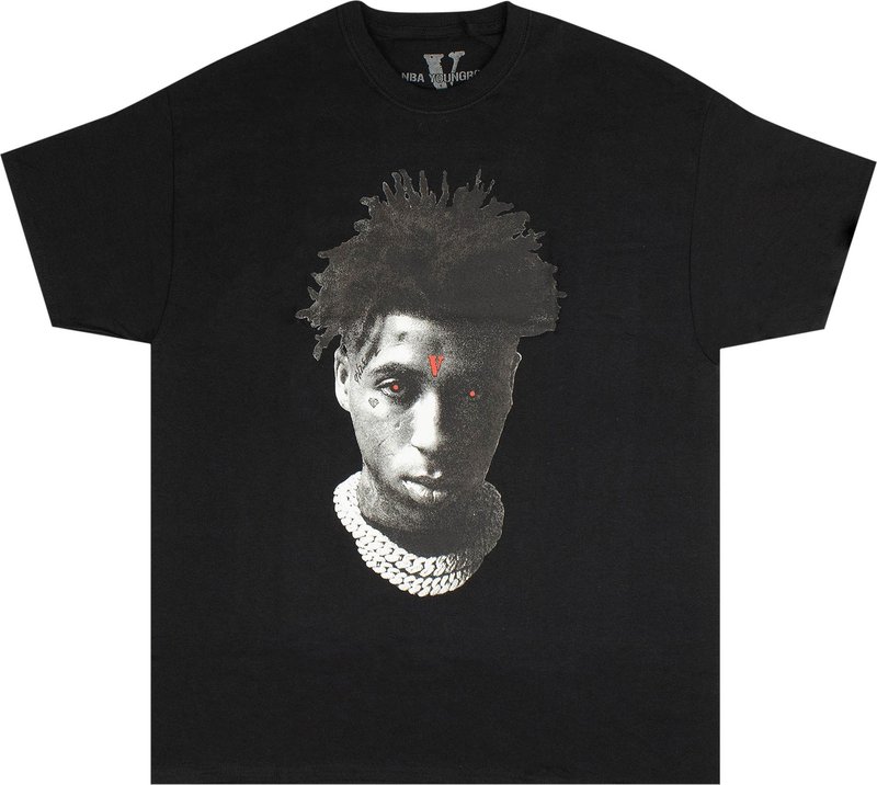 Buy Vlone x NBA YoungBoy Reaper T-Shirt 'Black' - 1020 100000103NYRT ...
