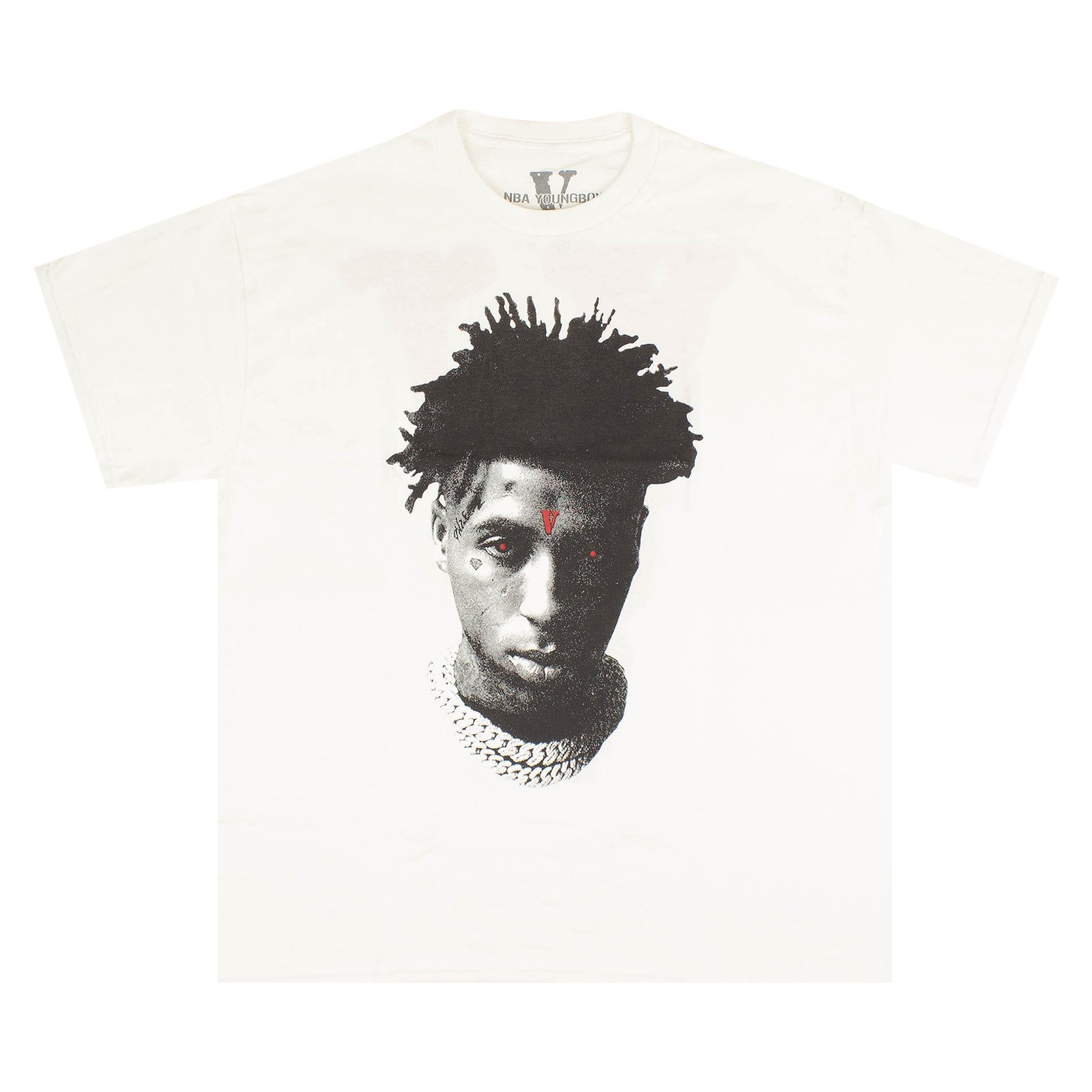 Buy Vlone x NBA YoungBoy Reaper T-Shirt 'White' - 1020 100000103NYRT ...