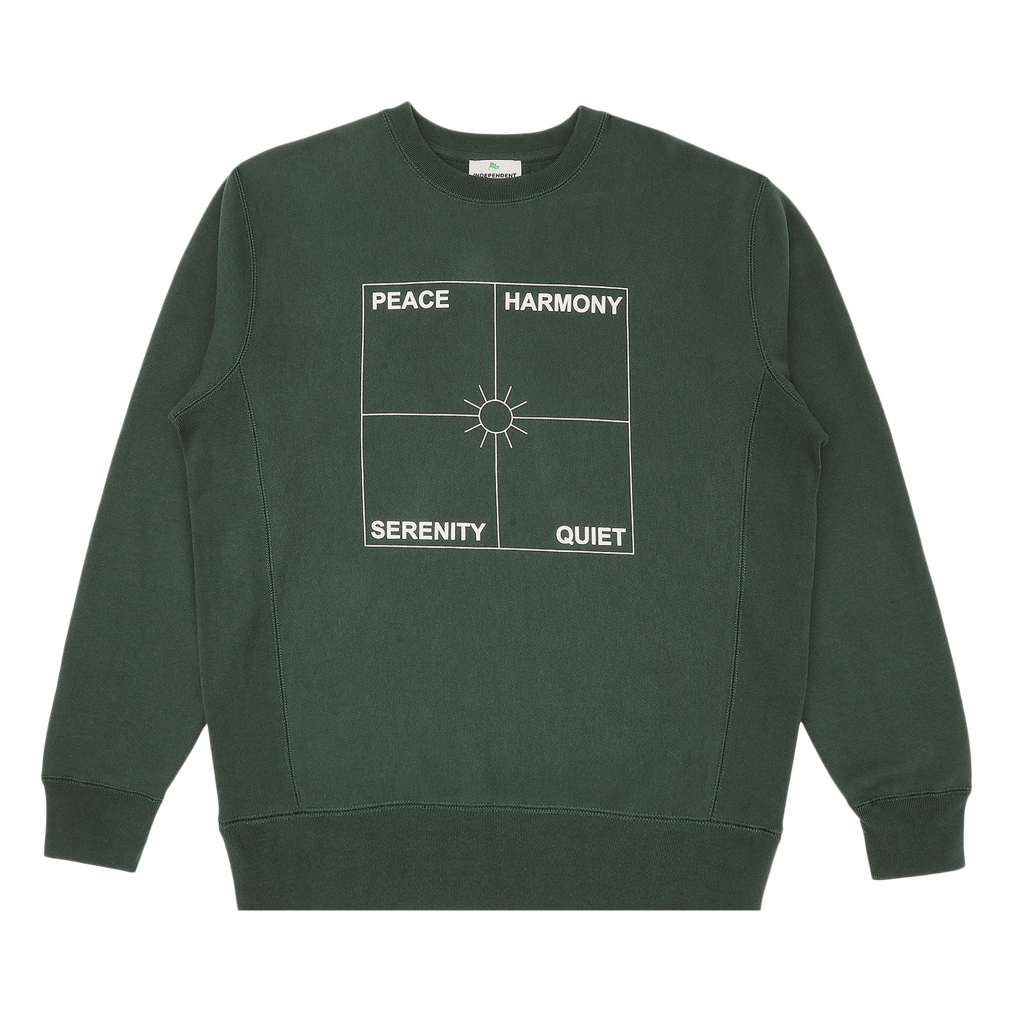 Buy Museum of Peace & Quiet 4 Corners Crewneck 'Forest Green