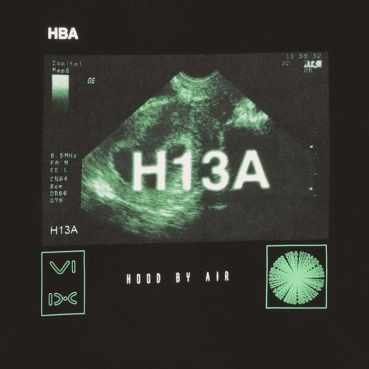 Hood By Air Hooded Sweatshirt Black