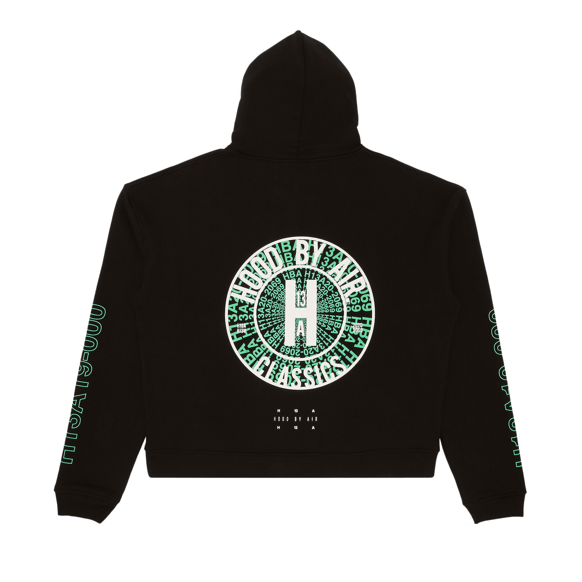 Buy Hood By Air Cookie Hoodie 'Black' - HBA 14602 000 | GOAT
