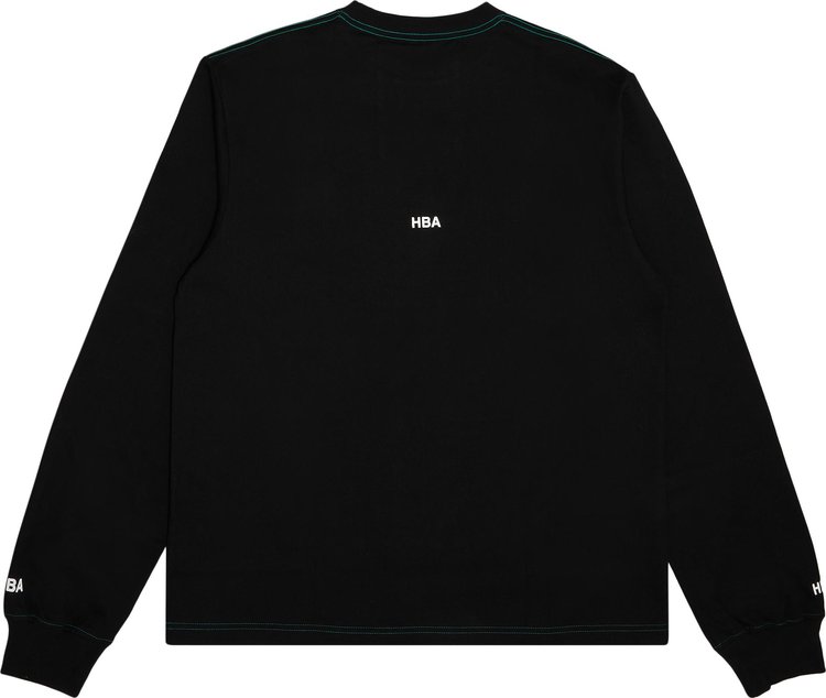 Hood By Air Long Sleeve Tee Black