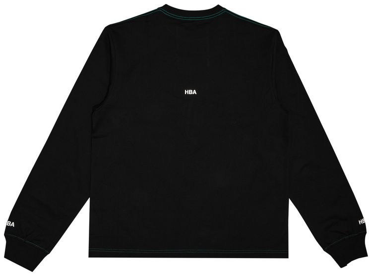 Hood By Air Long Sleeve Tee Black