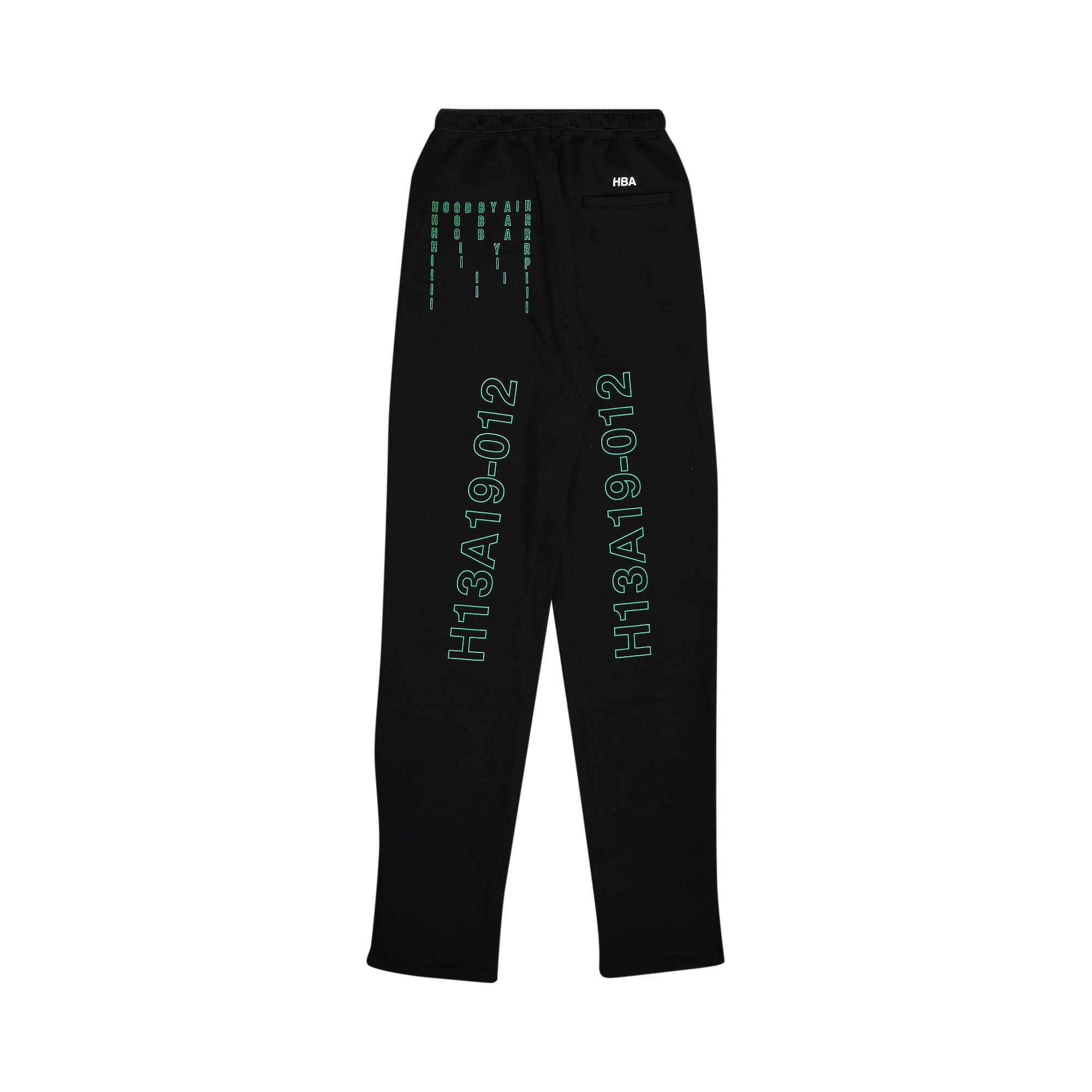 Buy Hood By Air Sweatpants 'Black' - HBA 160 02 | GOAT