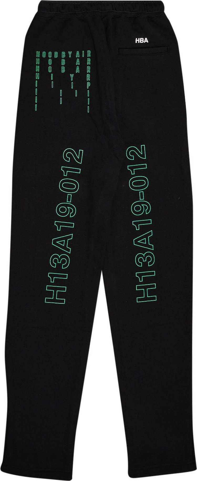 Hood By Air Sweatpants Black