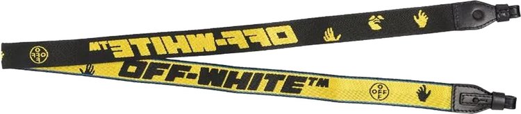 Off-White Mask Industrial Belt 2.0 'Yellow/Black'