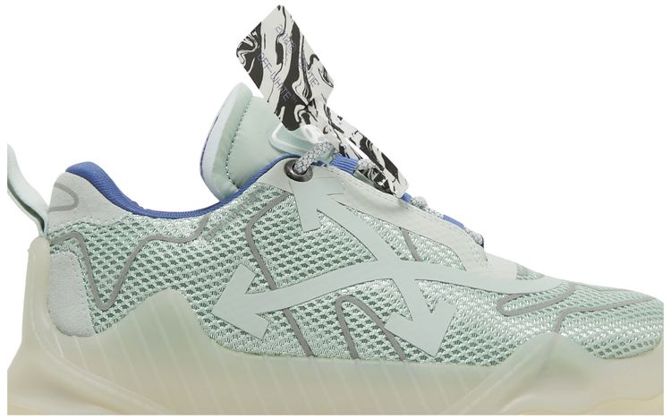 Off White ODSY 1000 Transparent Sole   Mint Silver
