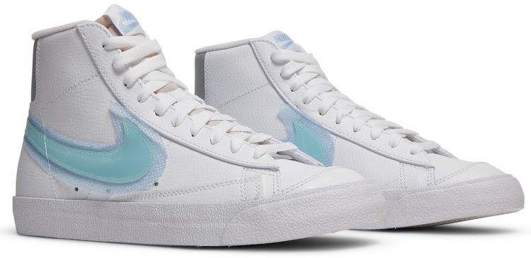 Nike Wmns Blazer Mid 77 White Glacier Blue