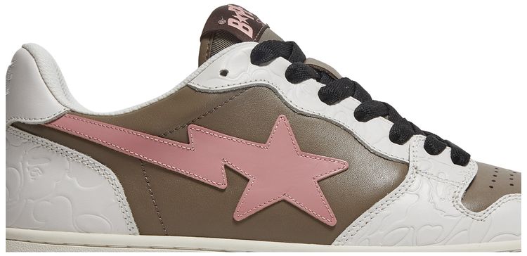 BAPE Court Sta Brown Pink