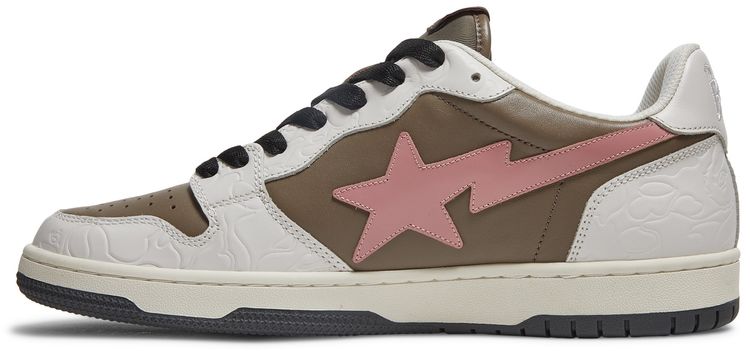 BAPE Court Sta Brown Pink