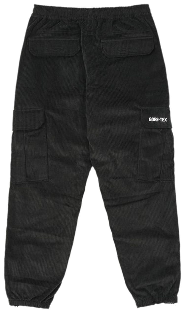Palace Gore Tex Corduroy Cargos Black
