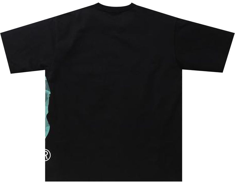 BAPE Color Camo Side Big Ape Head Relaxed Tee BlackGreen