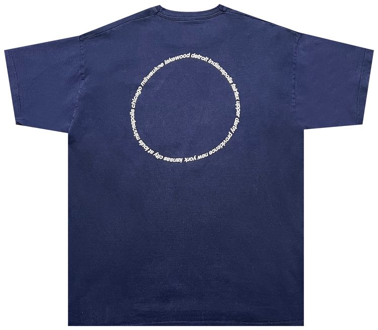 Vintage Oasis Whats The Story Tee Navy