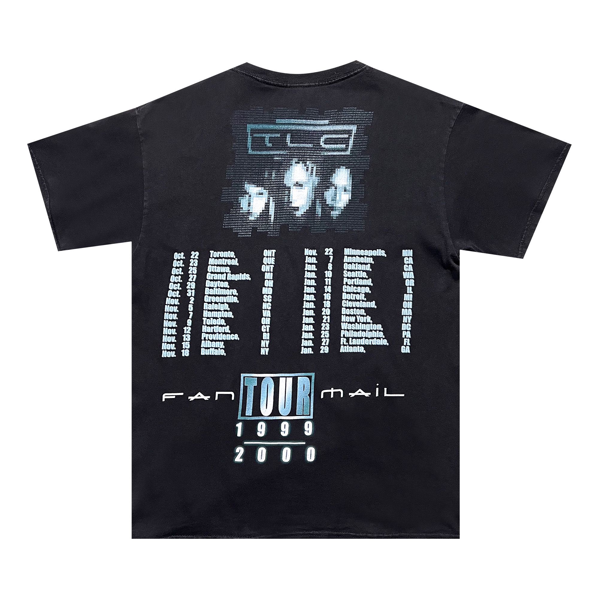 Buy Vintage TLC Fanmail World Tour Tee 'Faded Black' - 2903 119990103TLCF  FADE | GOAT